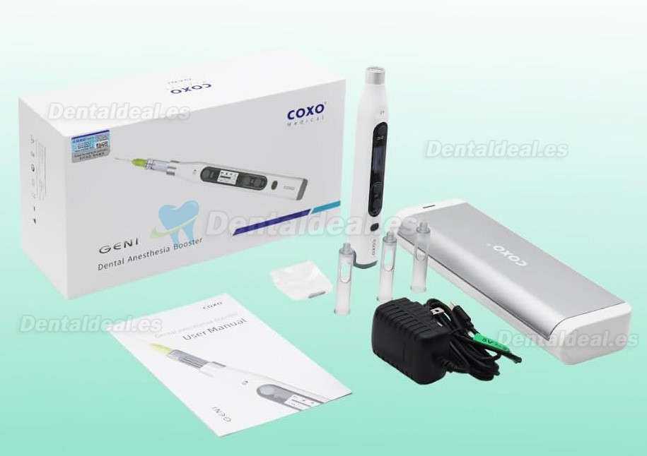 COXO GENI Dispositivo Inal&aacute;mbrico de Anestesia Dental con 3 Velocidades Ajustables